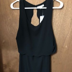 NWT open back Blk Dress